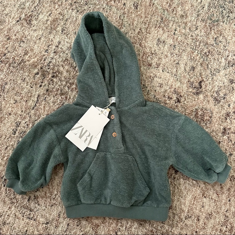 NWT Zara baby hoodie